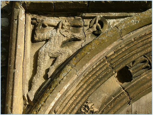Wildman, Parish Church of St. Mary, Cratfield, Suffolk, England, 15th century. Photo: Sarah Blick